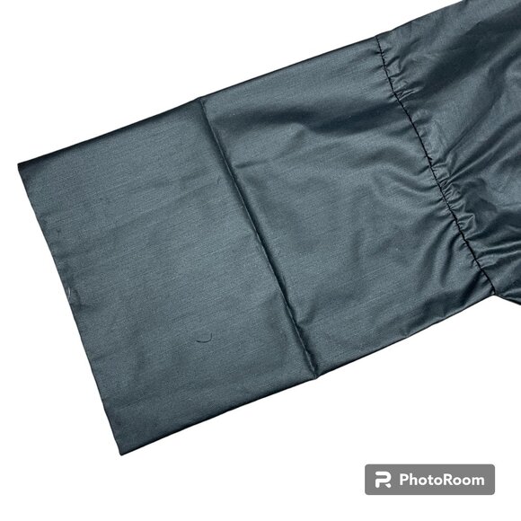 VTG Women's‎ ANDY JOHNS Windbreaker Black Nylon - Size Large - Picture 9 of 14